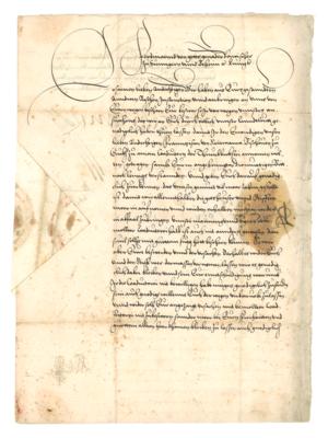 Ferdinand I., - Autographen, Handschriften, Urkunden