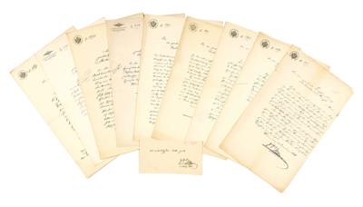 Helfert, Joseph Alexander, - Autographs, manuscripts, documents