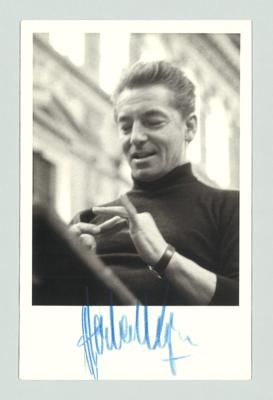 Karajan, Herbert v., - Autografy, rukopisy, dokumenty