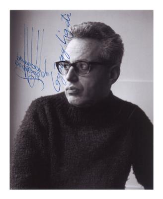 Ligeti, György, - Autographs, manuscripts, documents