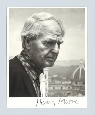 Moore, Henry, - Autografi, manoscritti, documenti