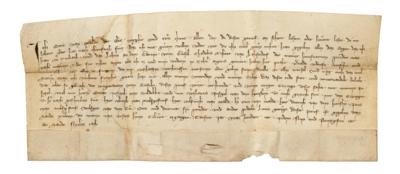 Niederösterreich, Urkunde des Otto von Walde, St. Pölten, 6.12. 1299, - Autographen, Handschriften, Urkunden