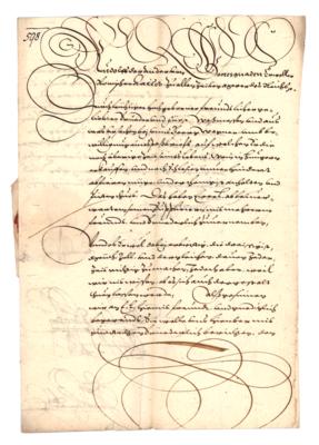 Rudolf II., - Autografi, manoscritti, documenti