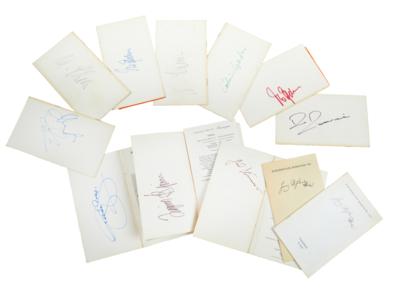 Sänger u. a., - Autographs, manuscripts, documents