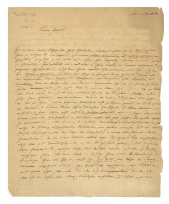 Seidl, Johann Gabriel, - Autografi, manoscritti, documenti