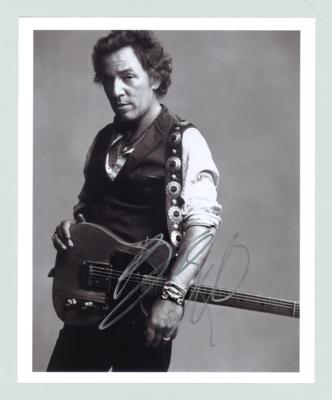 Springsteen, Bruce, - Autografy, rukopisy, dokumenty