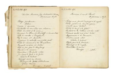 Wien, Kulinarik, - Autographs, manuscripts, documents