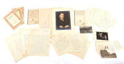 Wilhelm, Richard, - Autographen, Handschriften, Urkunden