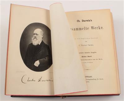 Darwin, C. - Knihy a dekorativní tisky