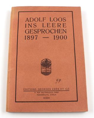 Loos, A. - Books and Decorative Prints