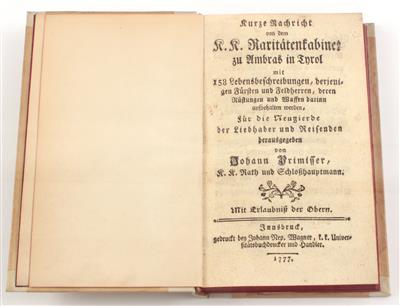 Primisser, J. - Books and Decorative Prints