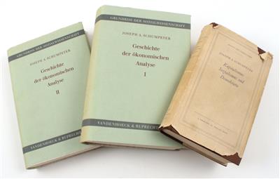 Schumpeter, J. A. - Knihy a dekorativní tisky
