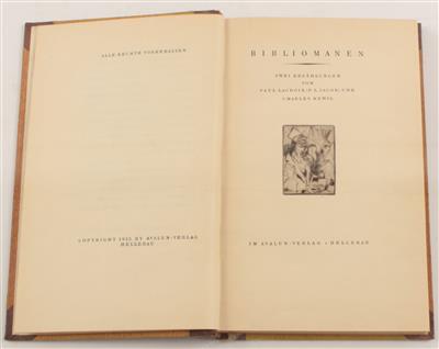 Tiemann. - Bibliomanen. - Books and Decorative Prints