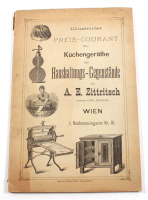 A. E. Zittritsch, - Libri e grafica decorativa