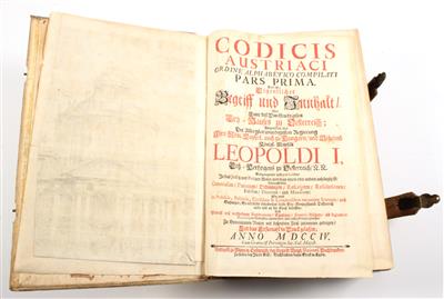 Codex Austriacus. - (Guarient, F. v.). - Books and Decorative Prints