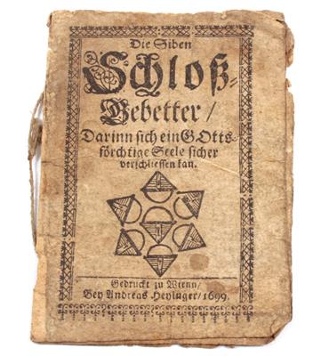 Die Siben Schloß - Gebetter. - Books and Decorative Prints