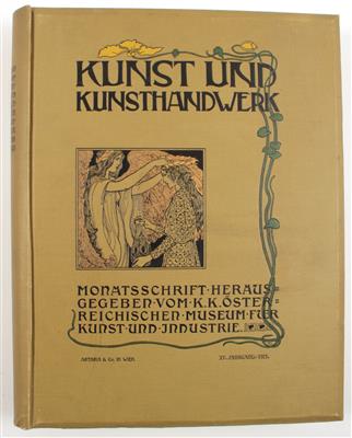 Kunst und Kunsthandwerk. - Knihy a dekorativní tisky