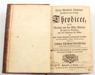 Leibnitz, G. W. - Libri e grafica decorativa