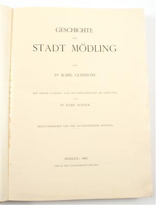 Mödling. - Giannoni, K. - Libri e grafica decorativa