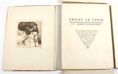 (Bayros, F. v., Pseud.:) Choisy le Conin. - Books and Decorative Prints