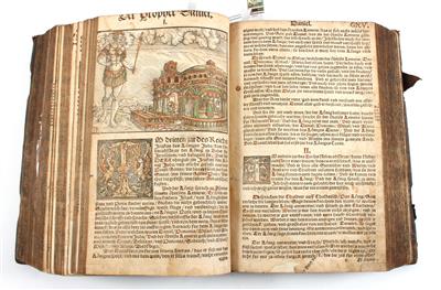 Biblia germanica. - Biblia, - Libri e grafica decorativa
