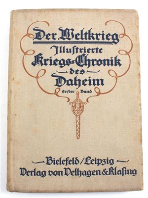 Der Weltkrieg. - Libri e grafica decorativa