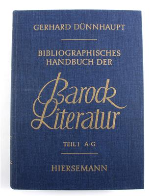 Dünnhaupt, G. - Knihy a dekorativní tisky