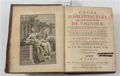 d'Aviler, (A. C.). - Knihy a dekorativní tisky