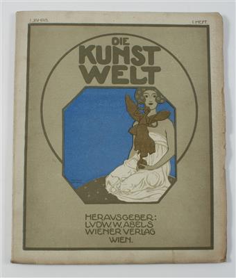 Die Kunstwelt. - Bücher und dekorative Grafik