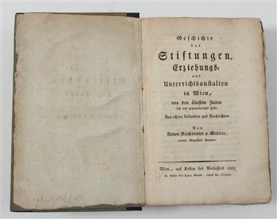 Geusau, A. v. - Knihy a dekorativní tisky