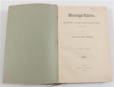 Hesse - Wartegg, E. v. - Books and Decorative Prints