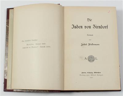 Wassermann, J. - Knihy a dekorativní tisky