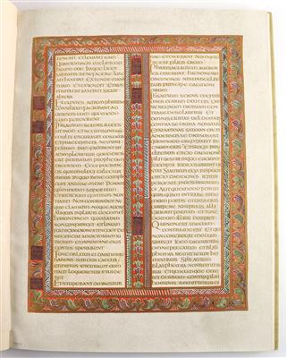 Der Codex Aureus - Bücher und dekorative Grafik