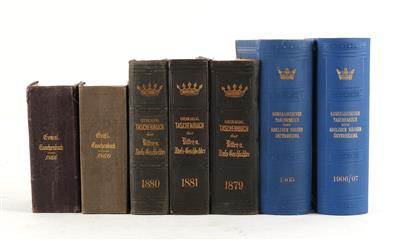 Genealogisches Taschenbuch - Libri e grafica decorativa