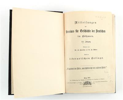 Mittheilungen - Books and Decorative Prints
