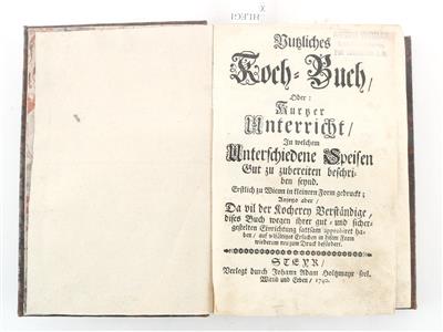 Nutzliches Koch - Buch - Bücher und dekorative Grafik