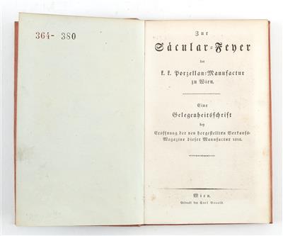 Zur Säcular - Feyer - Knihy a dekorativní tisky