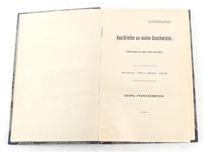 Franckenstein, G. (A. von und zu). - Knihy a dekorativní tisky
