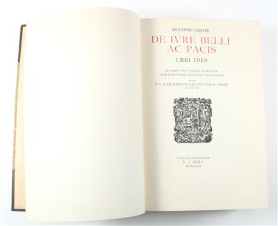 Grotius, H. - Knihy a dekorativní tisky