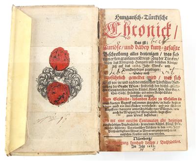 Hungarisch - Türckische Chronick - Libri e grafica decorativa