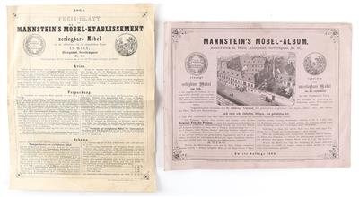 Mannstein's Möbel - Album. - Knihy a dekorativní tisky