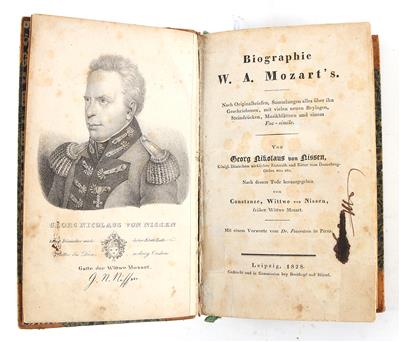 Mozart. - Nissen, G. N. v. - Books and Decorative Prints
