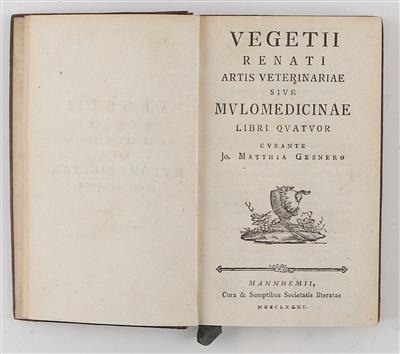 Vegetius Renatus, (F.). - Bücher und dekorative Grafik