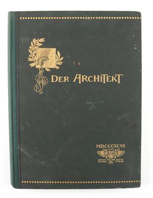 Der Architekt. - Knihy a dekorativní tisky