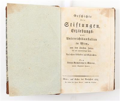 Geusau, A. (F.) v. - Knihy a dekorativní tisky