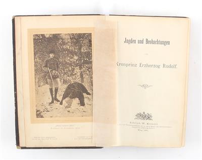 Rudolf, Kronprinz von Österreich. - Bücher- und dekorative Graphik