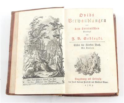 OVIDIUS NASO, P. - Knihy a dekorativní tisky