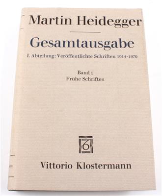 HEIDEGGER, M. - Books and Decorative Prints