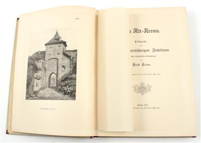 KREMS. - Aus ALT - KREMS. - Bücher und dekorative Grafik