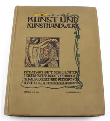 KUNST und KUNSTHANDWERK. - Bücher und dekorative Grafik